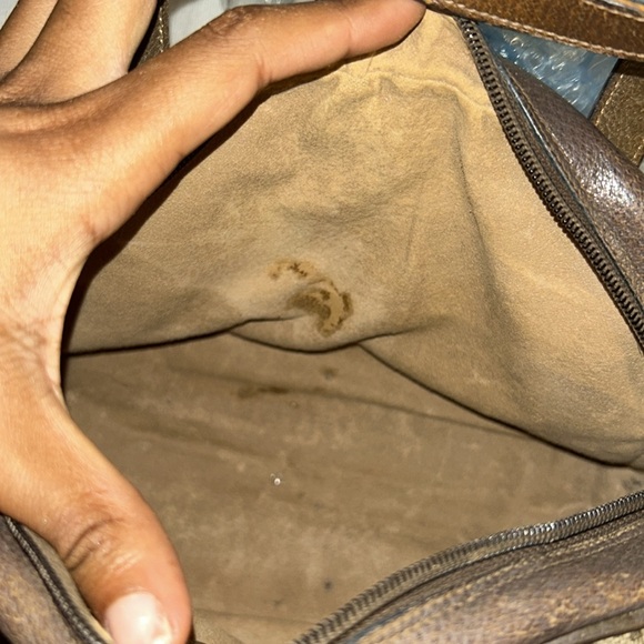 GUCCI LEATHER BOSTON HAND BAG - Picture 13 of 14